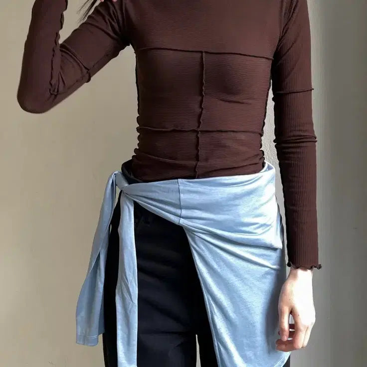 [BUNJANG] Baserange Cinder Long Sleeve Tee / 베이스레인지 baserange cinder long sleeve tee