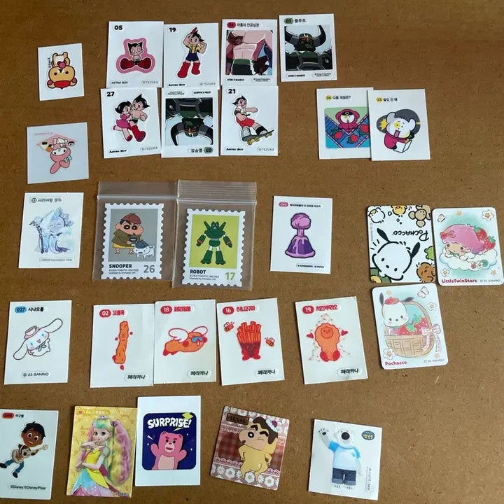 [BUNJANG] Various Sticker Collection / 다양한 띠부씰 판매 정리