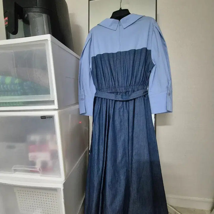 [BUNJANG] Deuel Denim Long Dress / 듀엘원피스