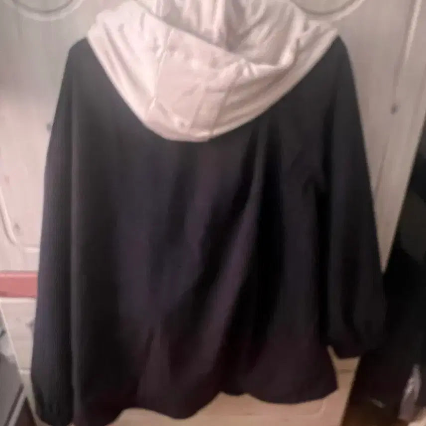 [SOLD OUT] ANYOU 후드 검정 자켓 (4XL)