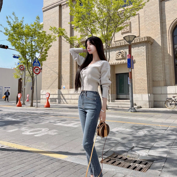 [BUNJANG] Mayyun Mayjins Slim Fit Denim Jeans / (새제품) 메이윤 메이진스 일자 슬림핏 데님 중청