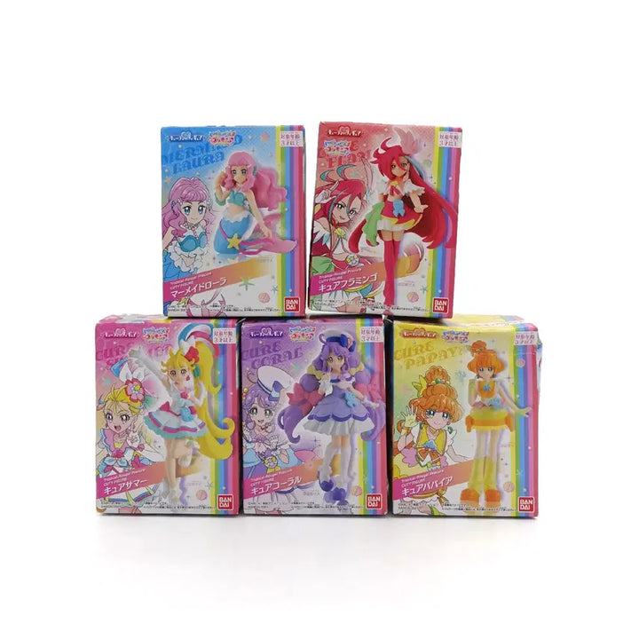[BUNJANG] Tropical-Rouge! Pretty Cure Cutie Classic Anime Trading Figure Set (Sealed) / [고전/미개봉]트로피컬루즈 프리큐어 큐티 고전미소녀 트레이딩 피규어 세트