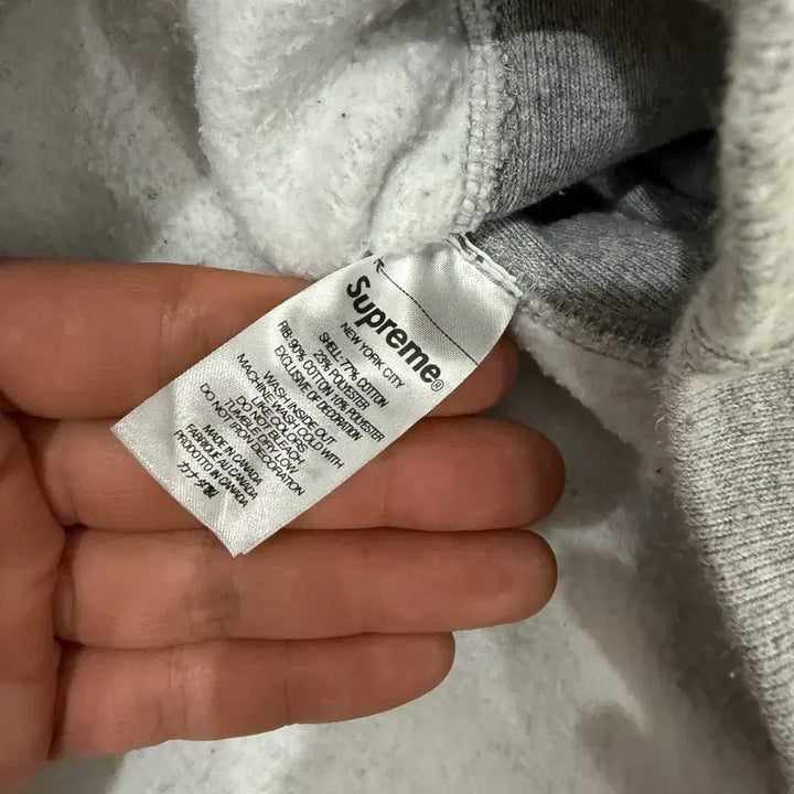 [BUNJANG] Supreme Box Logo Hoodie Heather Grey / [L] 슈프림 24FW 박스로고 후드 헤더그레이