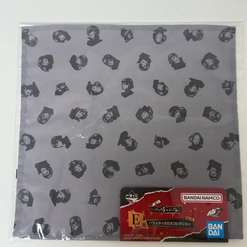 [BUNJANG] Persona 5 Kuji Handkerchief / 페르소나5 쿠지 손수건