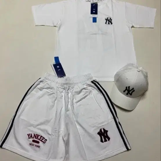 [BUNJANG] New York Yankees Short-Sleeve Set M / 뉴욕 양키스 반팔 세트 M