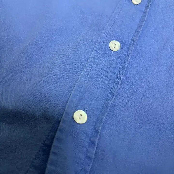 [BUNJANG] Belier Oxford Half Sleeve Shirt (Blue) / [L] 벨리에 가르송 옥스포드 하프 셔츠/반팔 셔츠 (블루)