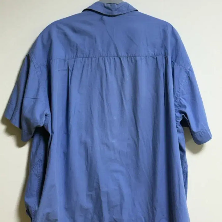 [BUNJANG] Belier Oxford Half Sleeve Shirt (Blue) / [L] 벨리에 가르송 옥스포드 하프 셔츠/반팔 셔츠 (블루)