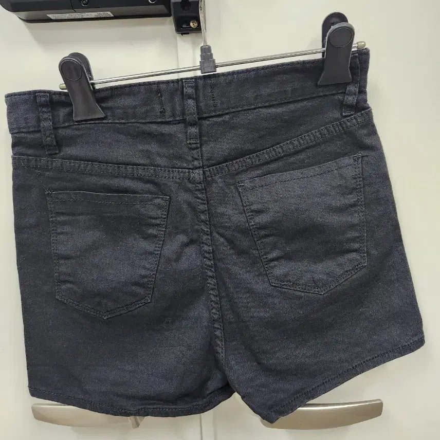 [BUNJANG] Black Denim Hot Pants (L) / 가격내림)블랙 데님면 핫팬츠 L