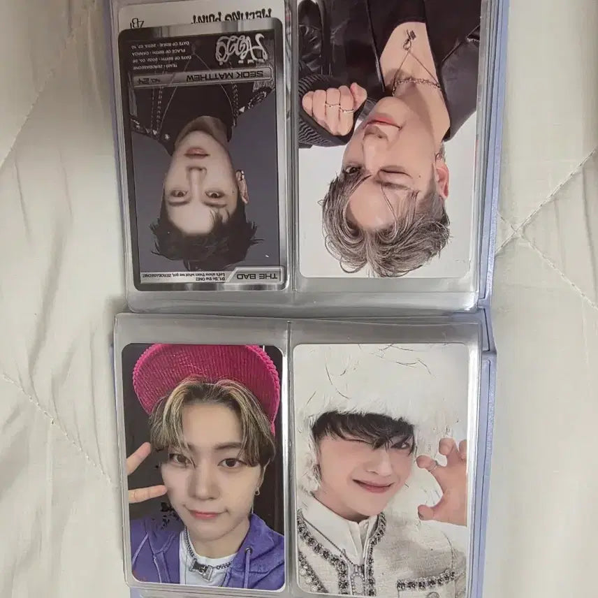 [SOLD OUT] (더 많아요 사진 넘기시면서 봐주세요)제로베이스원 석매튜 매튜 포카 일괄