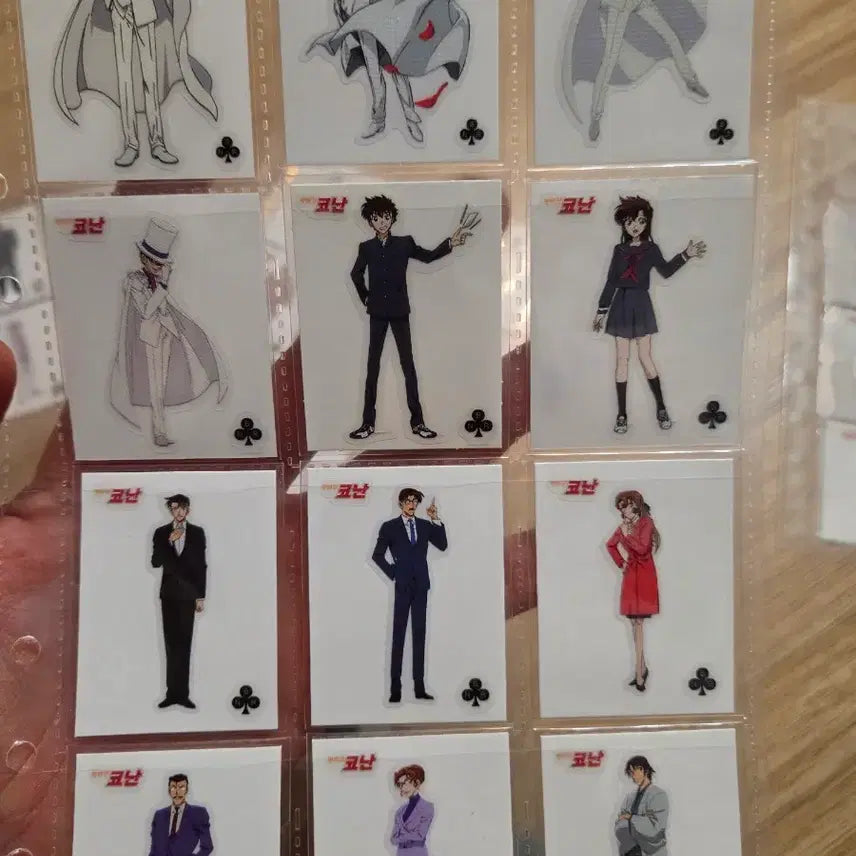 [SOLD OUT] 비코난 고퀄띠부씰 괴도키드,아무로,신이치,아카이 비공굿