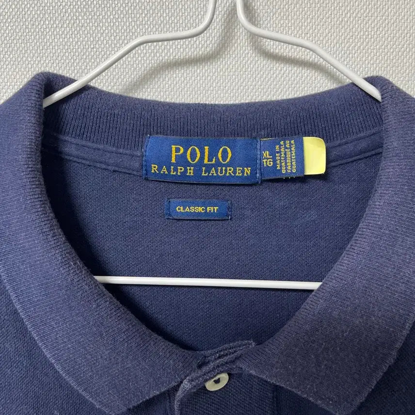 [SOLD OUT] 폴로 랄프로렌 네이비 반팔 폴로티 XL 클래식핏