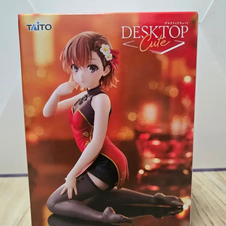 [BUNJANG] Taito Desktop Cute Figure Mikoto Misaka China Dress Version / 타이토) 데스크탑 큐트 피규어 미사카 미코토 차이나 드레스