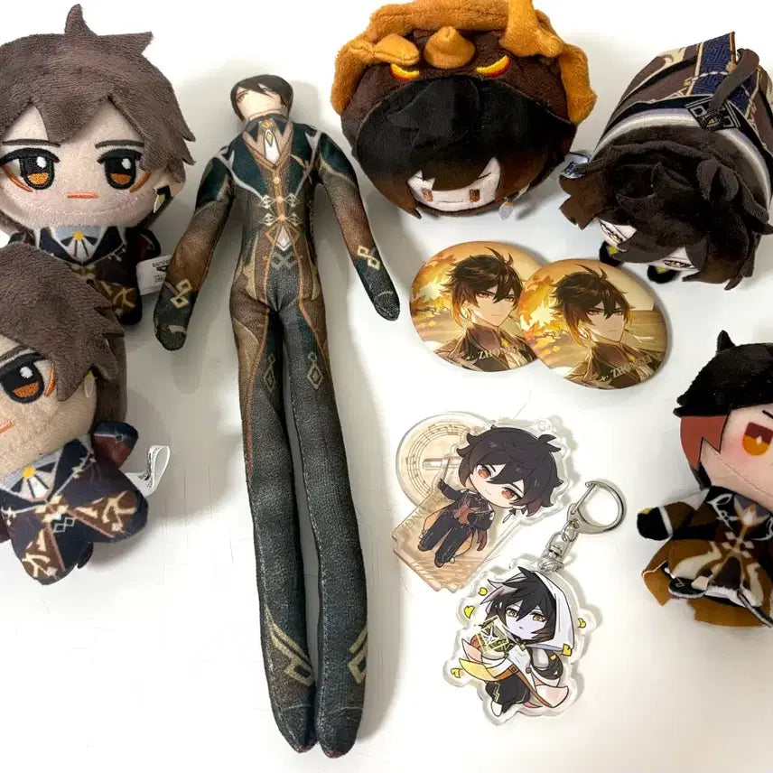 [BUNJANG] Genshin Impact Zhongli Goods Bundle Set / 원신 종려 굿즈 일괄