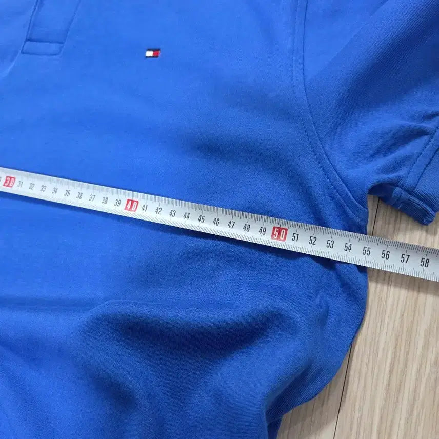 [BUNJANG] Tommy Hilfiger Blue Polo Short Sleeve T-Shirt / 타미힐피거 블루 폴로 반팔티