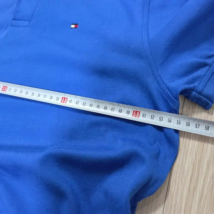 [BUNJANG] Tommy Hilfiger Blue Polo Short Sleeve T-Shirt / 타미힐피거 블루 폴로 반팔티