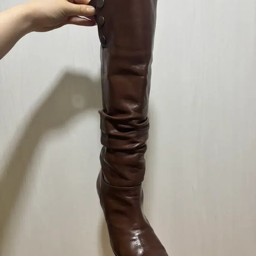 [BUNJANG] Kissa Real Leather Boots / 갤러리아 구매 키사 리얼 레더 부츠