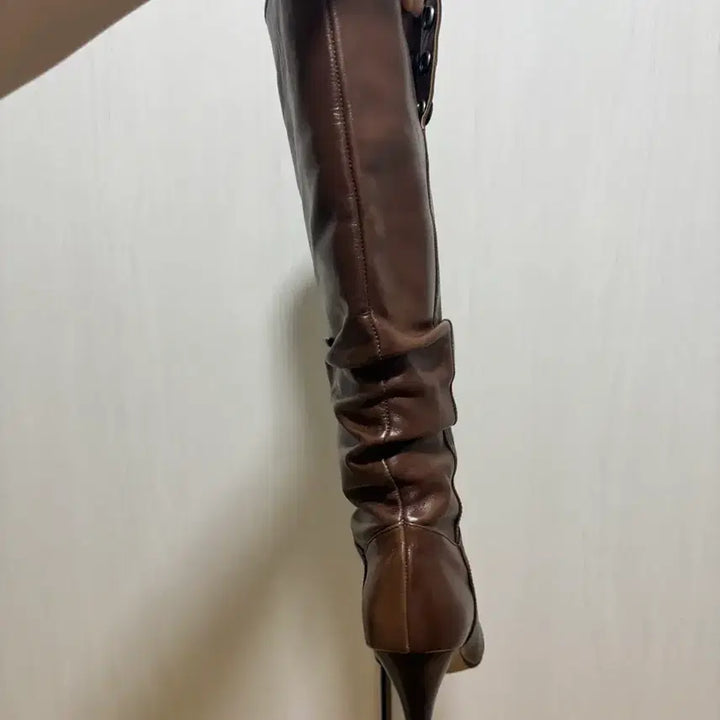 [BUNJANG] Kissa Real Leather Boots / 갤러리아 구매 키사 리얼 레더 부츠