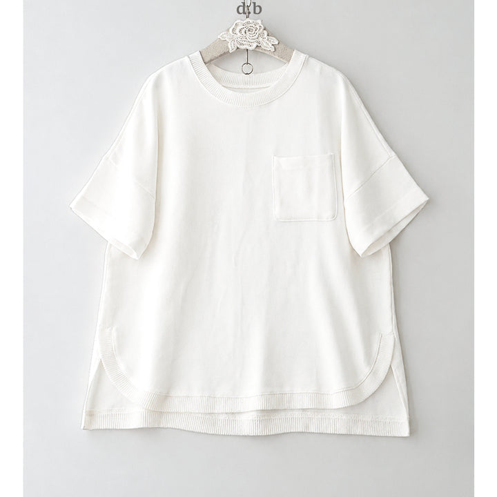 [BUNJANG] MUST BE All White See-Through Slim Blouse / MUST BE 올화잇 주즈슬림br