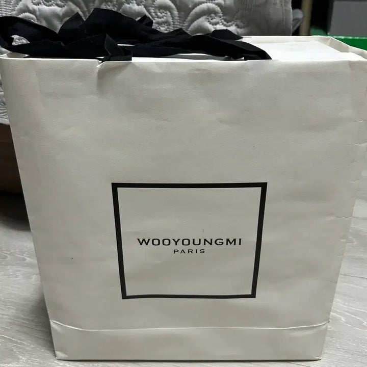 [BUNJANG] Wooyoungmi Double Lace High-Top Sneakers / 우영미 더블레이스 하이탑 블랙