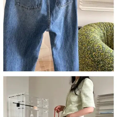 [BUNJANG] RabambaRoom Denim Jeans / 라밤바룸 데님 청바지