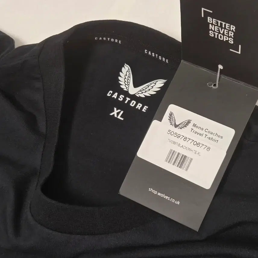 [BUNJANG] Castore Wolverhampton Wanderers Hwang Hee-chan Short Sleeve T-shirt / (새상품/XL)울버햄튼 반팔 티셔츠 캐스토어 황희찬 축구