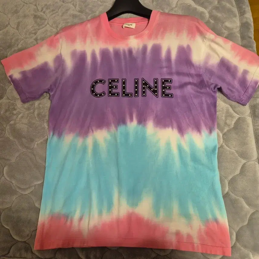 [BUNJANG] Celine Tie-dye Short Sleeve T-shirt / 셀린느 타이다이 반팔티 S
