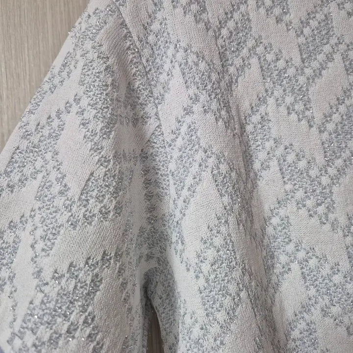 [BUNJANG] ORR Jacquard Knit Short Sleeve Top / (21년) ORR 오르  리프 자가드 니트 반팔 S
