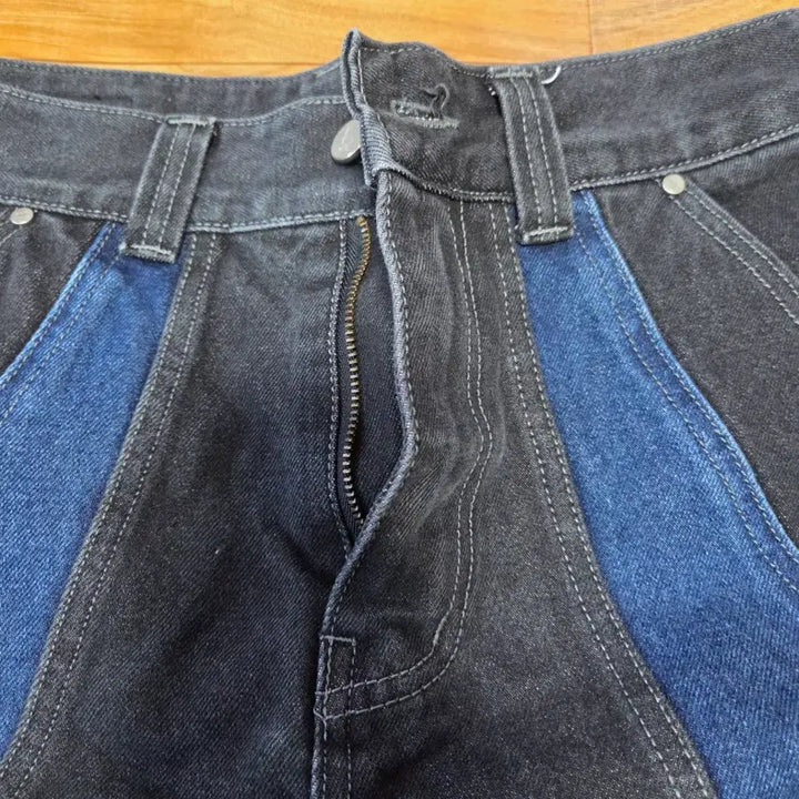 [BUNJANG] ADD Tornado Wide Denim Pants (Size S) / [s] ADD 에드 토네이도 와이드 데님 팬츠
