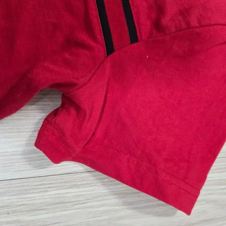 [BUNJANG] Tommy Hilfiger Red Short Sleeve T-shirt / 타미힐피거 레드 반팔 티셔츠