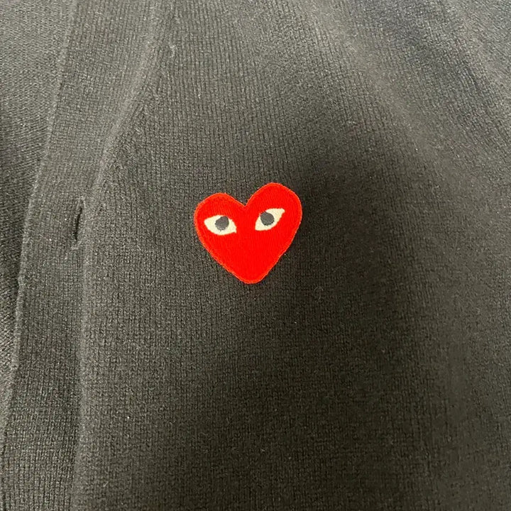 [SOLD OUT] 꼼데가르송 블랙 가디건 XL
