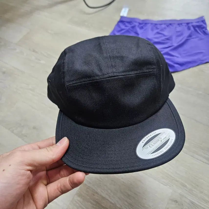 [SOLD OUT] 유풍 클래식 블랙 캠프캡