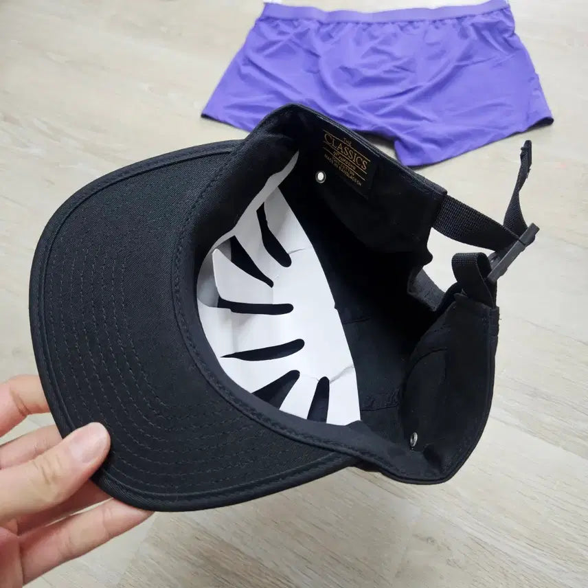 [SOLD OUT] 유풍 클래식 블랙 캠프캡