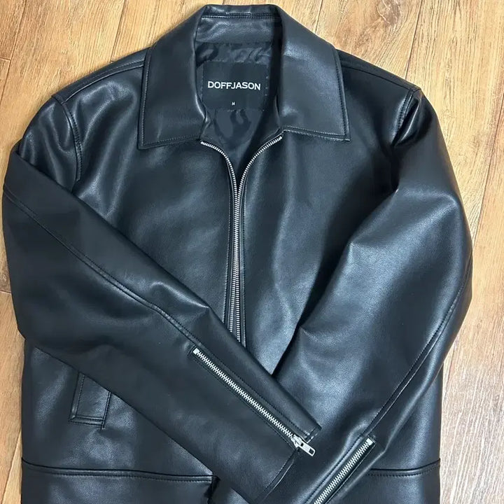 [BUNJANG] Dopejason Vegan Leather Single Jacket / 도프제이슨 비건레더 헤리티지 싱글자켓 M