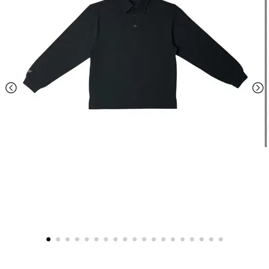 [BUNJANG] Jichoi Comfort PK Shirt Black / [1] 지초이 컴포트 pk 셔츠 블랙
