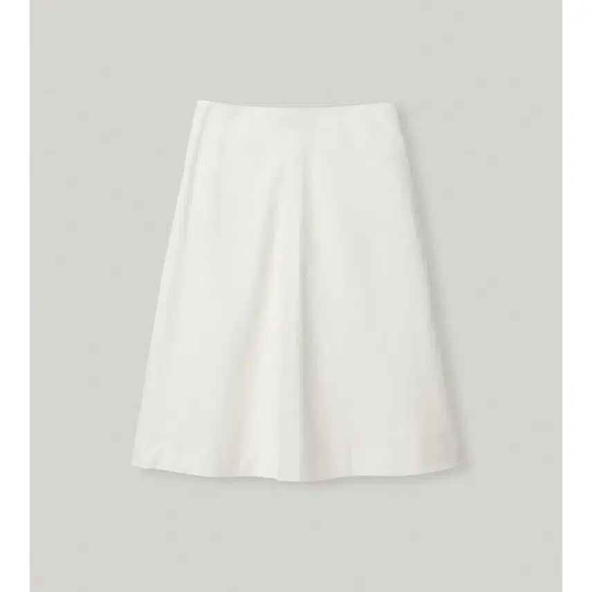 [BUNJANG] Lo61 Marta Linen Skirt - White / Lo61 마르타 린넨스커트S 택달린새상품