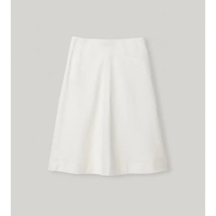 [BUNJANG] Lo61 Marta Linen Skirt - White / Lo61 마르타 린넨스커트S 택달린새상품