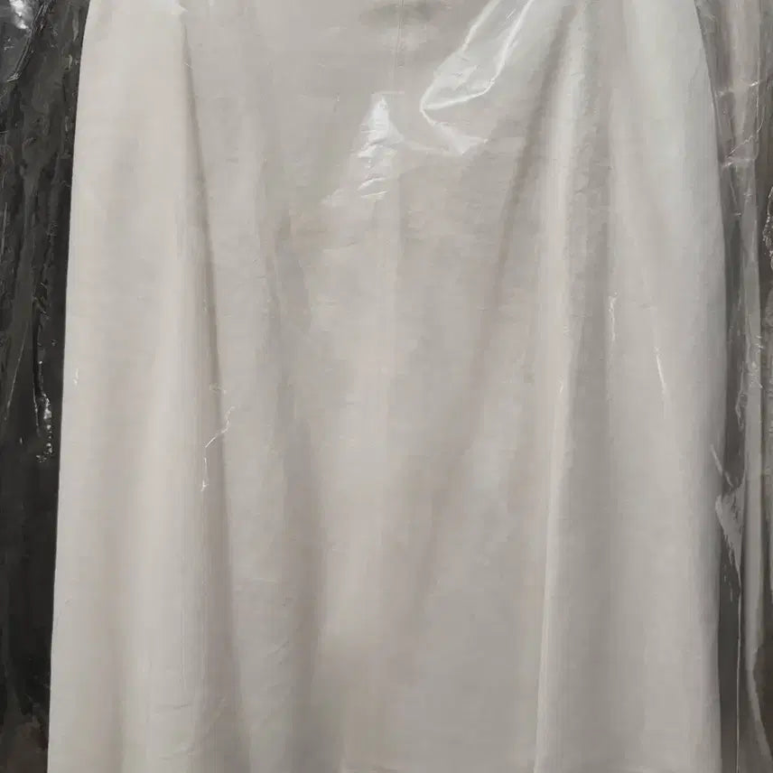 [BUNJANG] Lo61 Marta Linen Skirt - White / Lo61 마르타 린넨스커트S 택달린새상품
