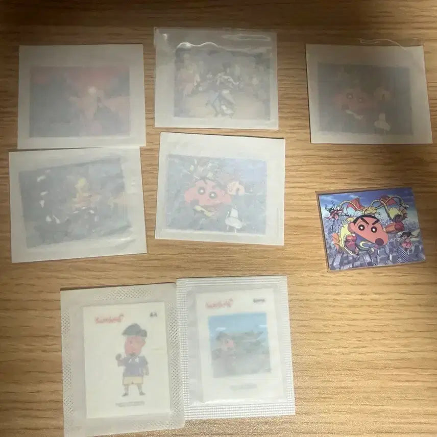 [BUNJANG] Crayon Shin-chan, Pokémon, One Piece Sticker Set / 짱구, 포켓몬, 원피스 띠부씰 11개!