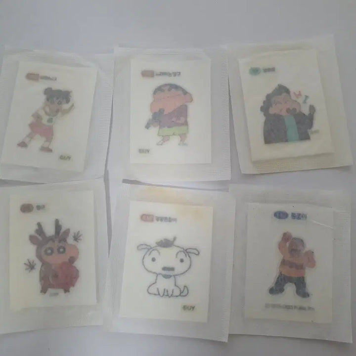 [BUNJANG] Crayon Shin-chan Ddibudibuseal Bundle Set / 짱구 띠부띠부씰 일괄 판매