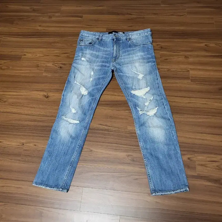 [BUNJANG] Moschino Denim Jeans / 모스키노 데미지 청바지 32