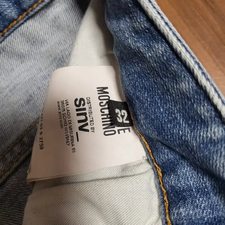 [BUNJANG] Moschino Denim Jeans / 모스키노 데미지 청바지 32