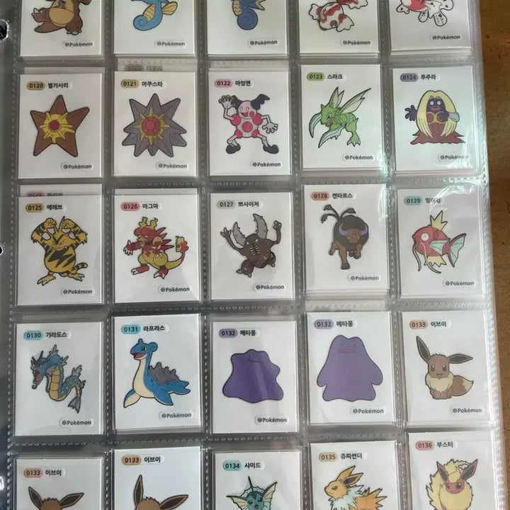 [BUNJANG] Pokemon Tteokbokki Sticker 1st &amp; 2nd Generation Full Set / 포켓몬 띠부씰 1,2세대 전종 3자리4자리 세트