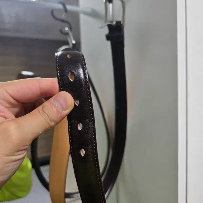 [BUNJANG] Bastong 093 Dark Brown Belt / 바스통 벨트 093 다크브라운 m
