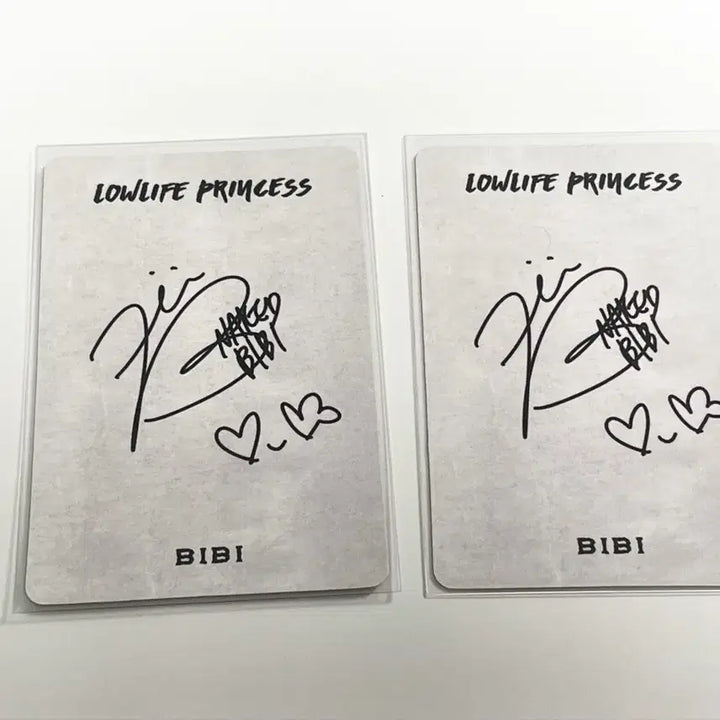 [SOLD OUT] 비비 Low princess : 나쁜X 한정반 앨범 금지버전