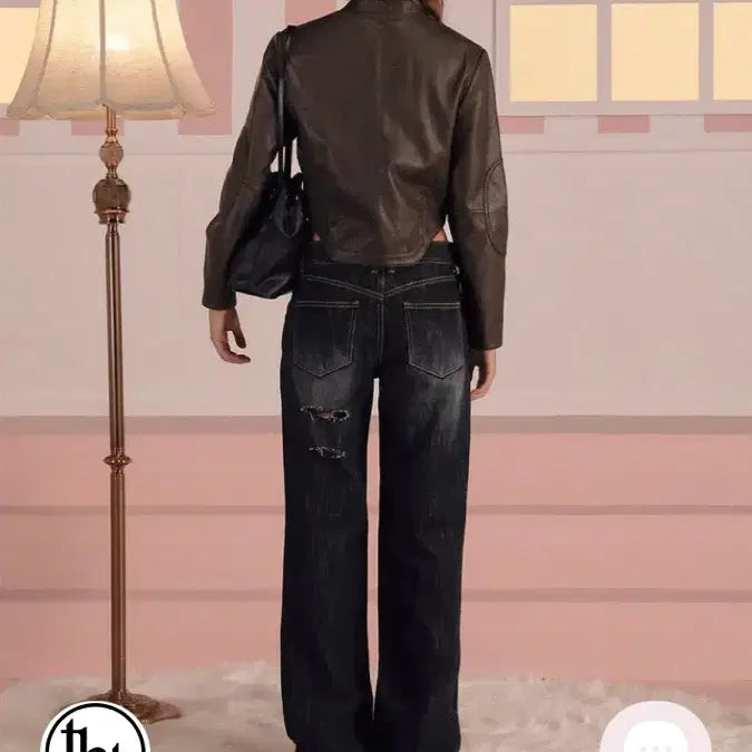 [BUNJANG] THREETIMES Zella Straight Jeans / 쓰리타임즈 Zella straight jeans