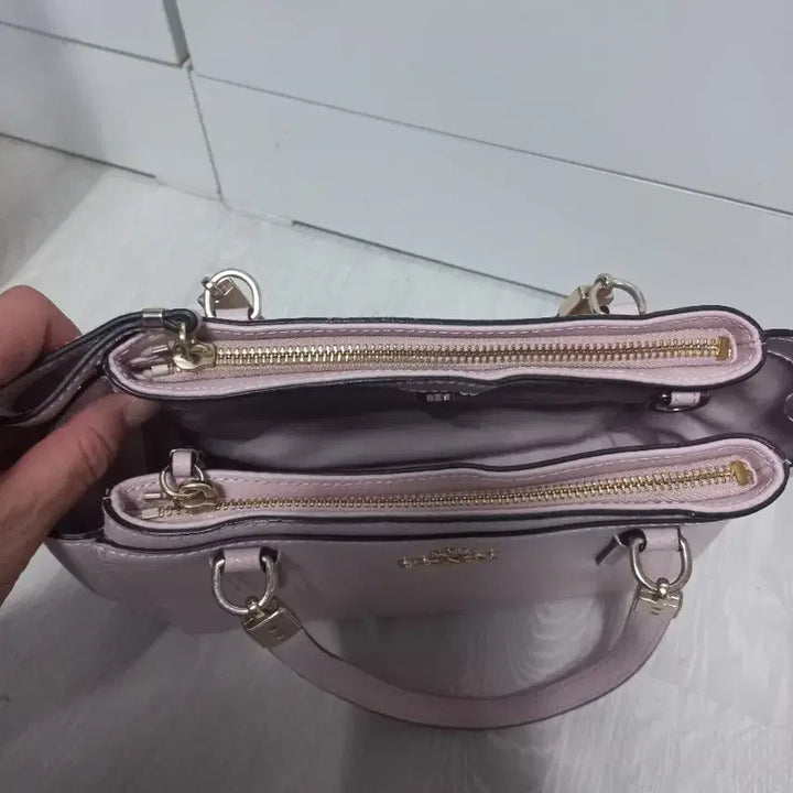 [BUNJANG] Coach Mini Tote Bag - Light Pink / 코치 미니 토트백. 라이트 핑크