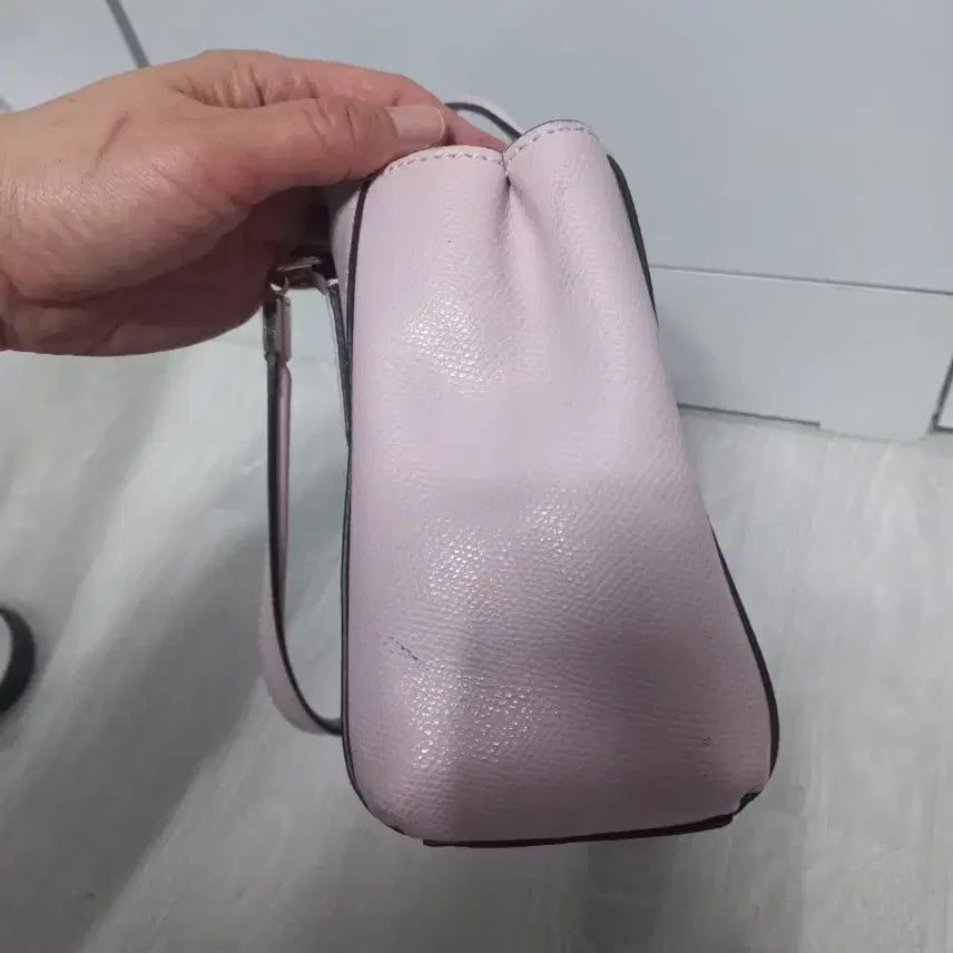 [BUNJANG] Coach Mini Tote Bag - Light Pink / 코치 미니 토트백. 라이트 핑크