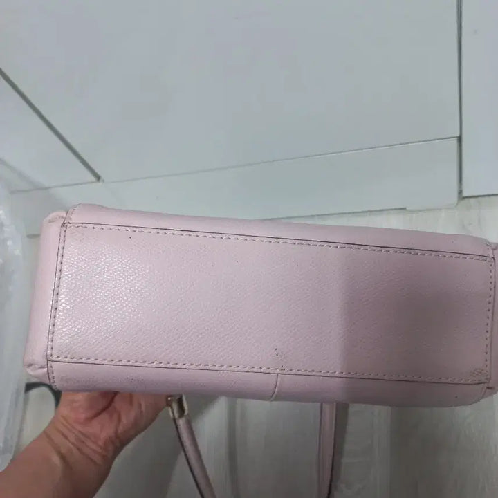 [BUNJANG] Coach Mini Tote Bag - Light Pink / 코치 미니 토트백. 라이트 핑크