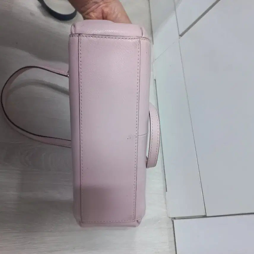 [BUNJANG] Coach Mini Tote Bag - Light Pink / 코치 미니 토트백. 라이트 핑크