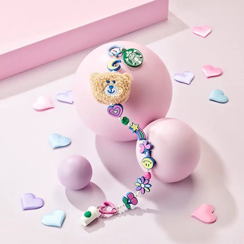 [BUNJANG] Starbucks Bearista Charm Keychain / 스타벅스 베어리스타 데코참 키링